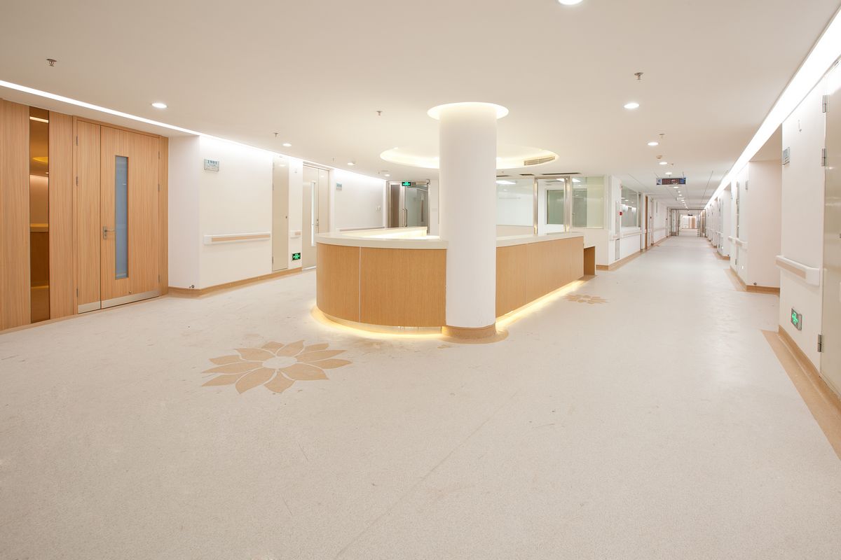 肇庆市第一人民医院pvc地板案例