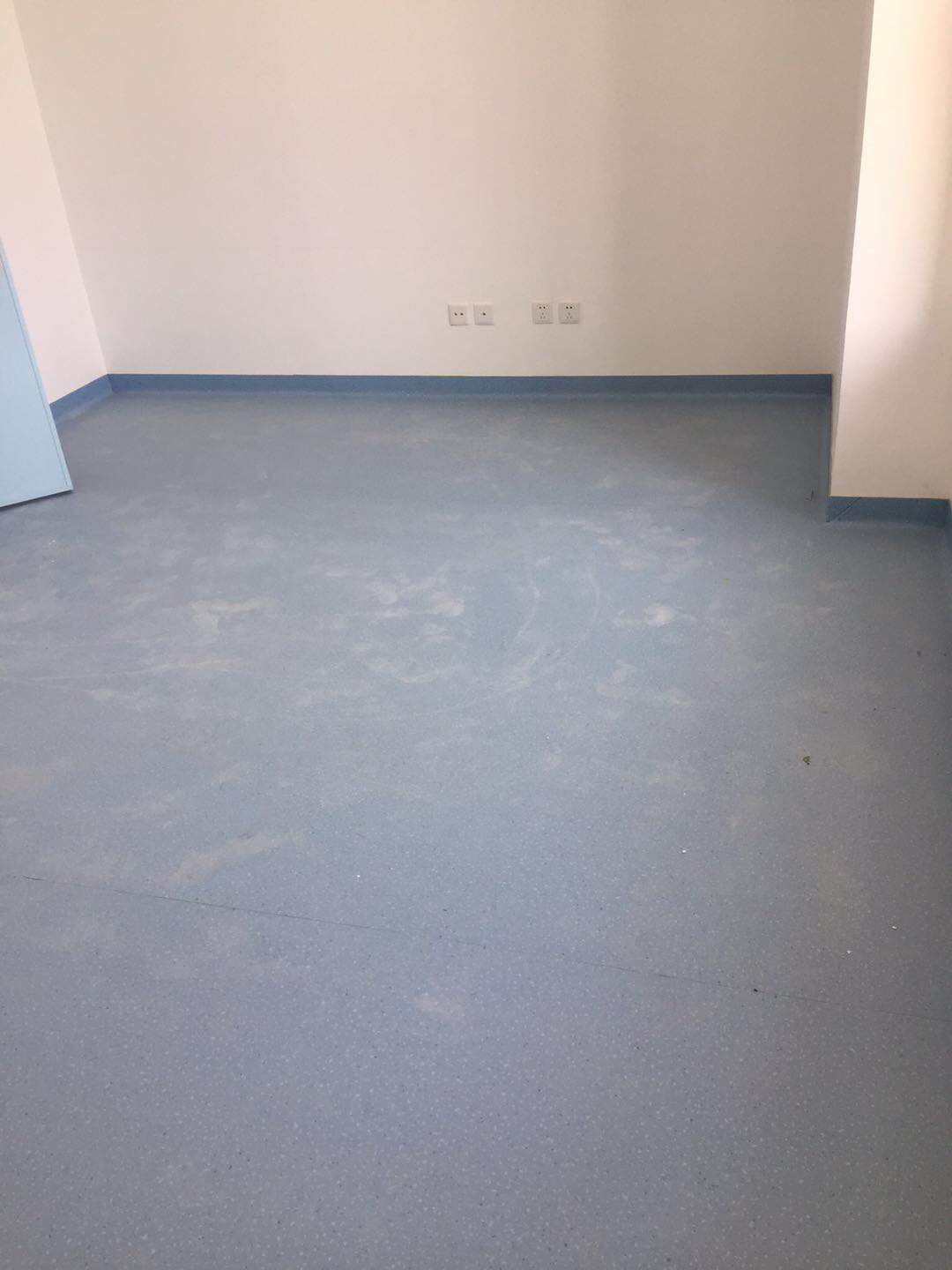 陕西省延安市中医院PVC塑胶地板工程